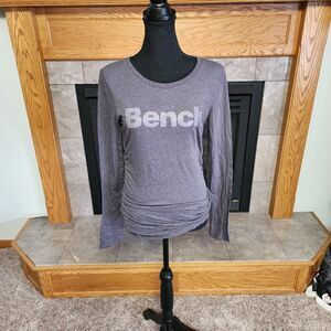 Bench Urban Wear Womens Scoop neck long sleeve Size small Blue NWT